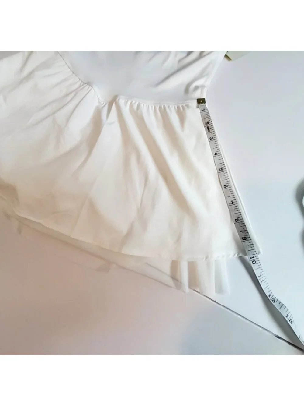 All In Motion Girls White Sleeveless Dress With Built-In Shorts Size S - Picture 7 of 9